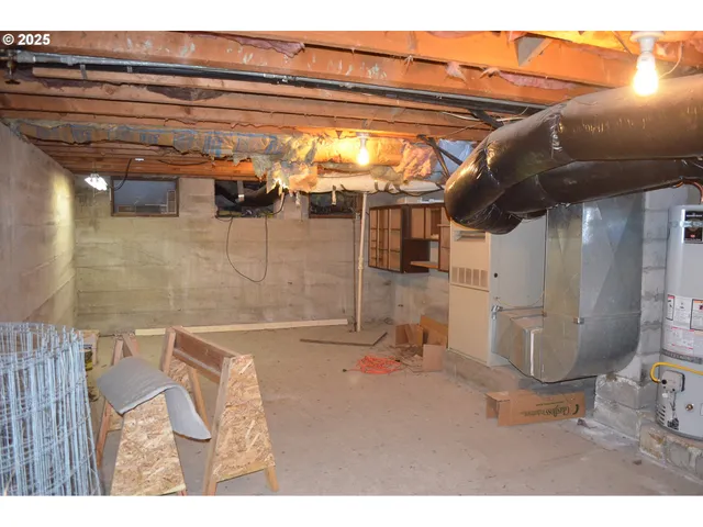 a bathroom with a tub and shower