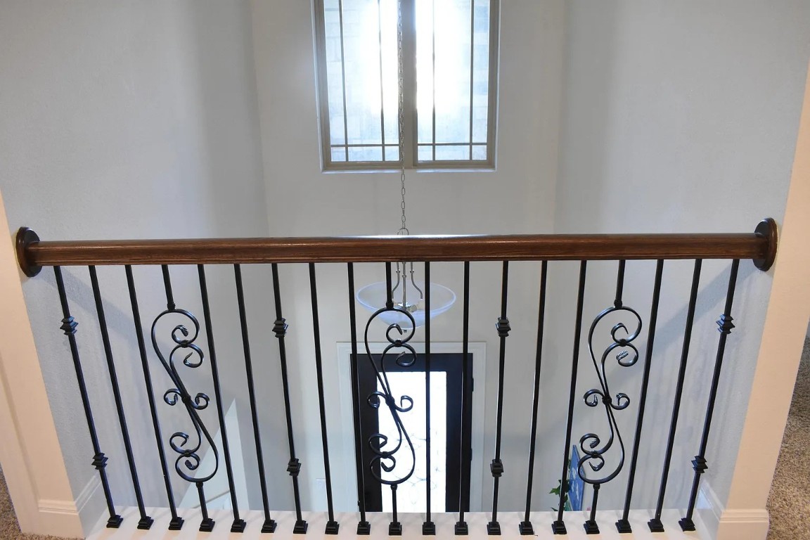1109 Sundrops Street Leander, TX 78641 - Photo 25 of 40 a view of a hallway with wooden floor
