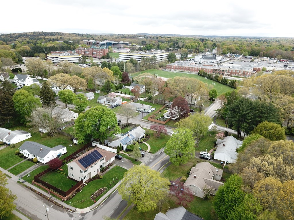 14 Rutledge Road Natick, MA 01760 - Photo 37 of 39 an aerial view of residential houses with outdoor space and river