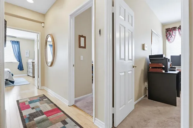 a view of a living room