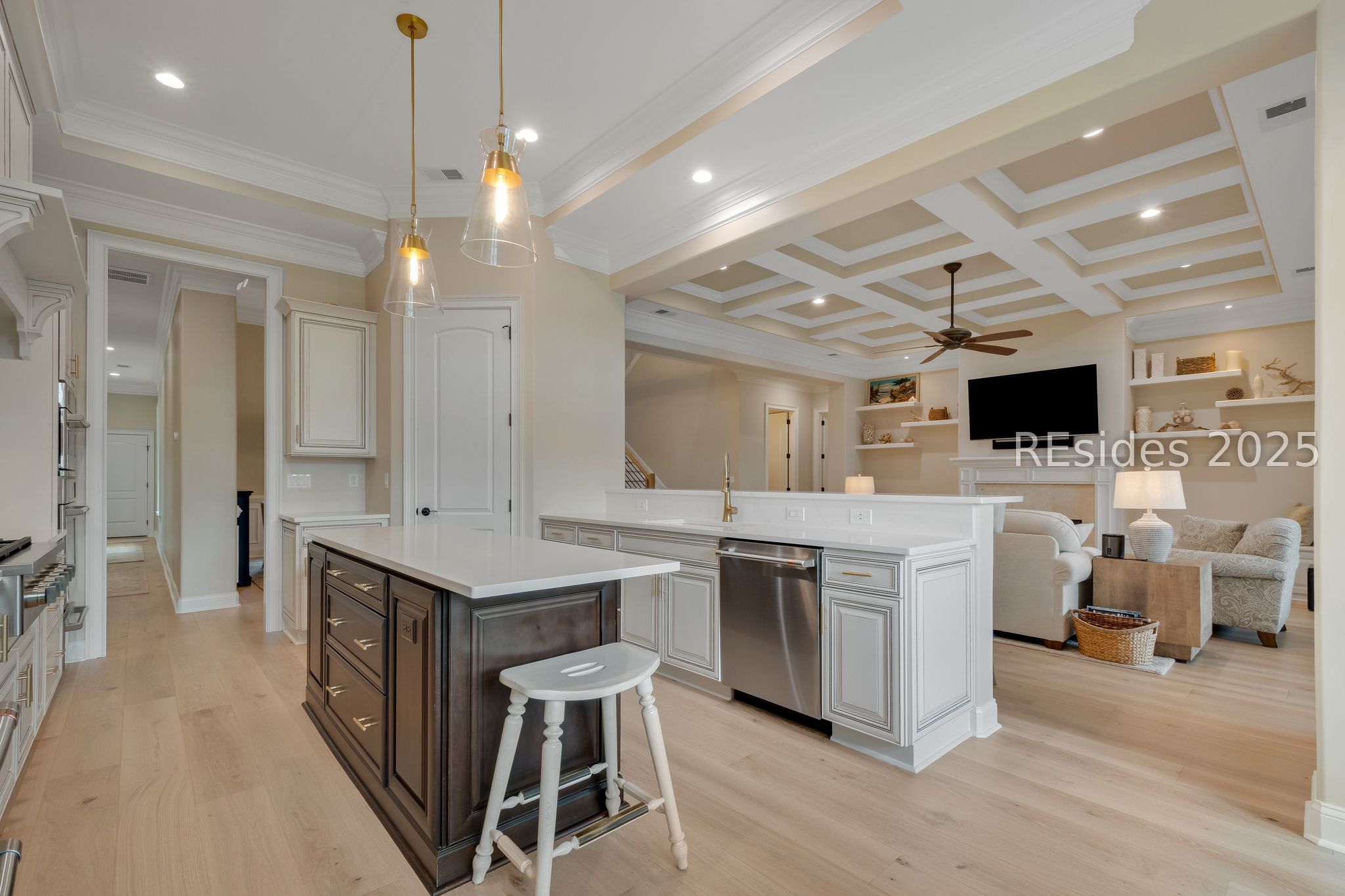 1037 Berkeley Hall Boulevard Bluffton, SC 29909 - Photo 17 of 47 Kitchen to great room
