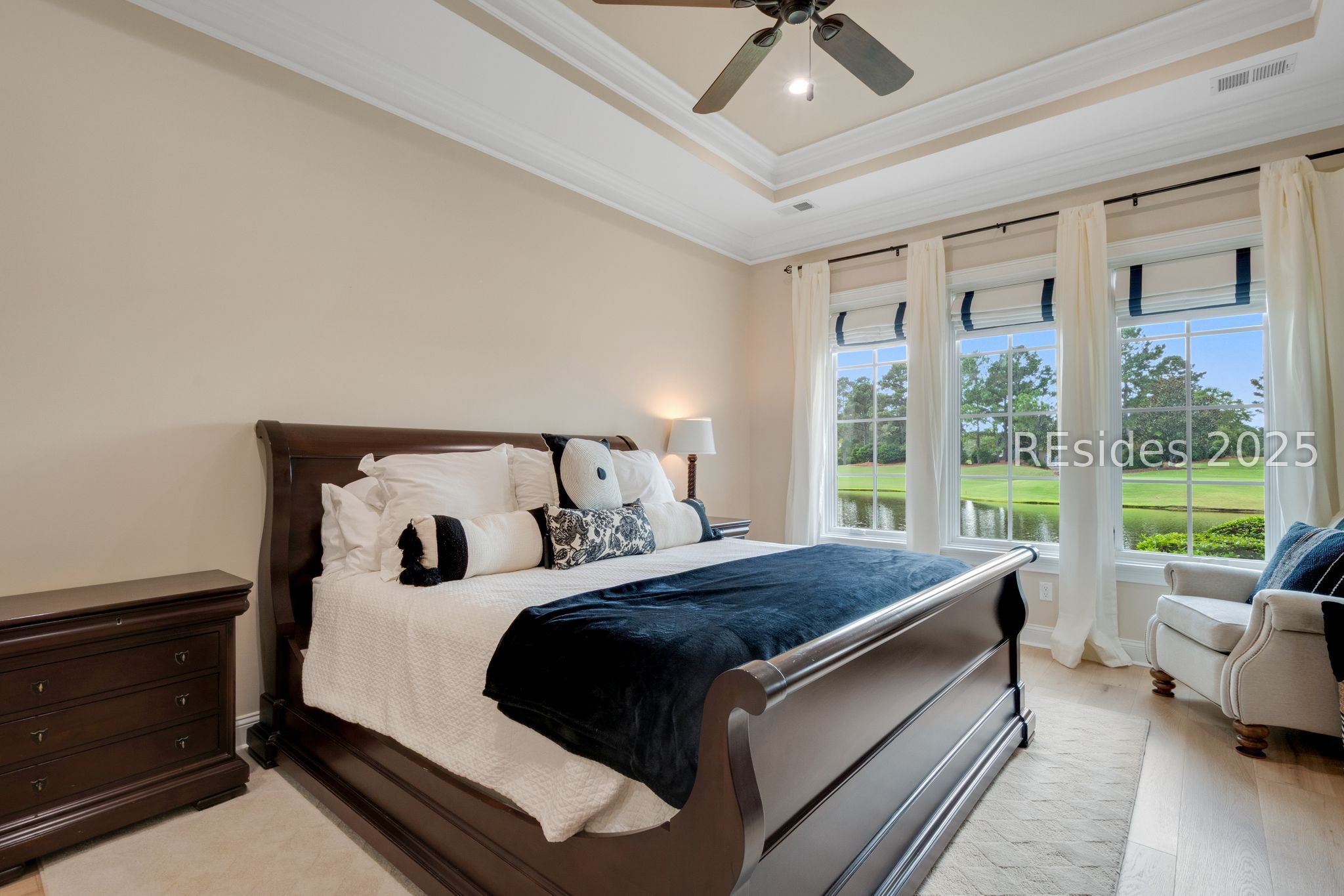 1037 Berkeley Hall Boulevard Bluffton, SC 29909 - Photo 6 of 47 Master bedroom w/great view