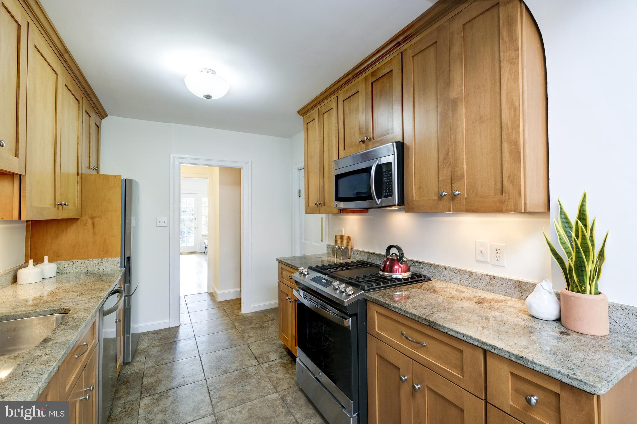 2009 Klingle Road Northwest Washington, DC 20010 - Photo 8 of 20 Updated kitchen with granite & SS appliances