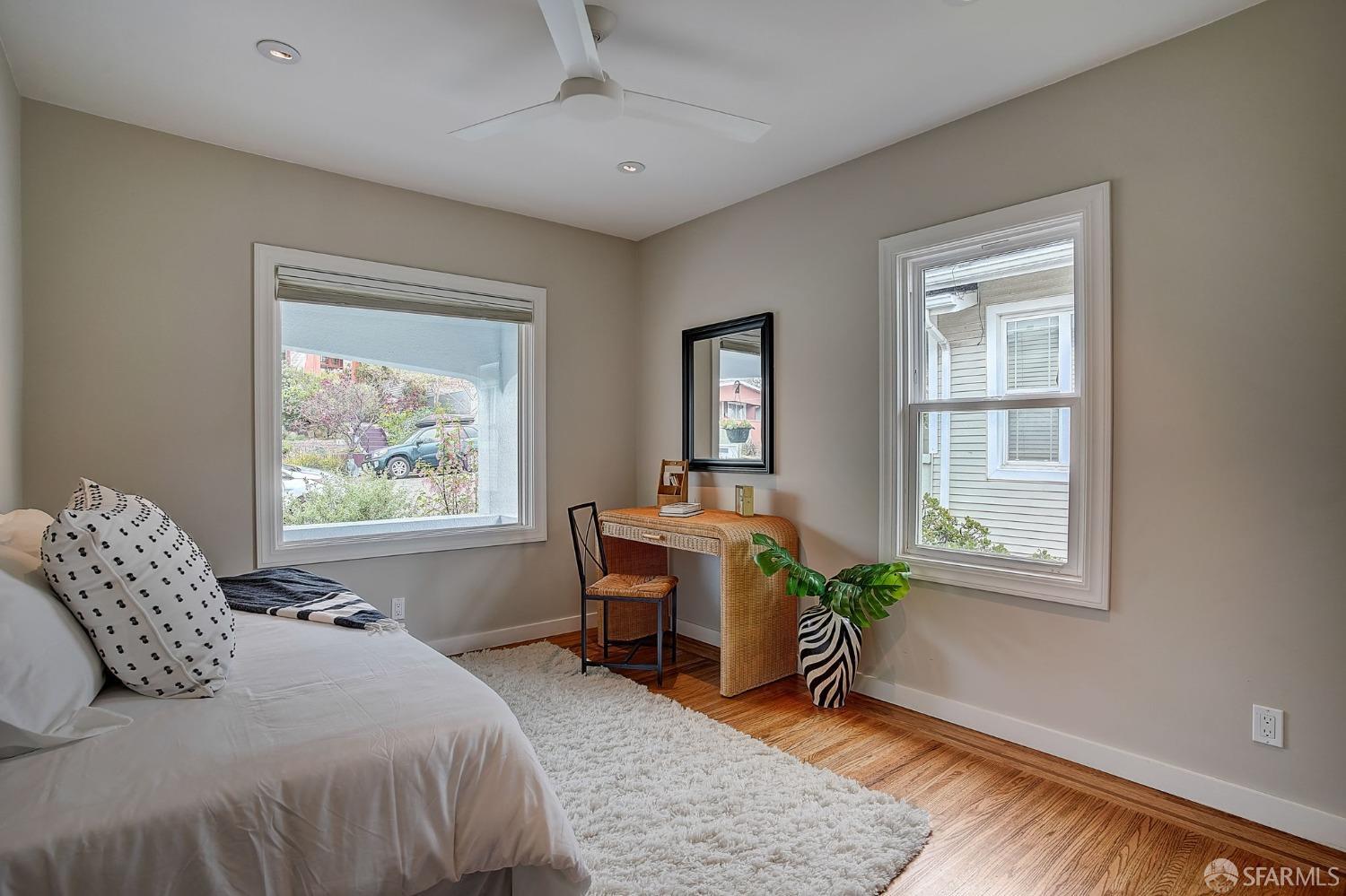 3014 Morcom Avenue Oakland, CA 94619 - Photo 19 of 36 a bedroom with a bed and a window