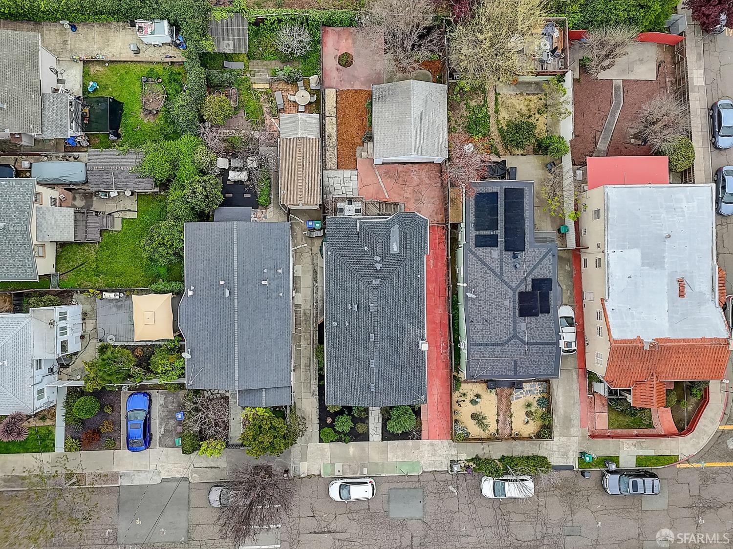 3014 Morcom Avenue Oakland, CA 94619 - Photo 32 of 36 an aerial view of residential houses with outdoor space