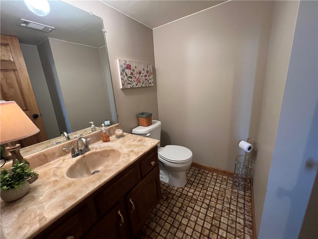 133 Woodcrest Road Butler, PA 16002 - Photo 40 of 50 Lower level half bath