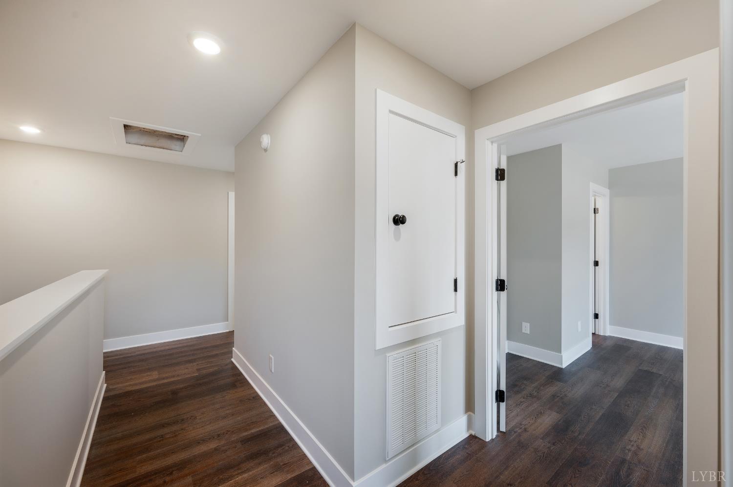 57 Luke Court Rustburg, VA 24588 - Photo 20 of 41 a view of a hallway with wooden floor