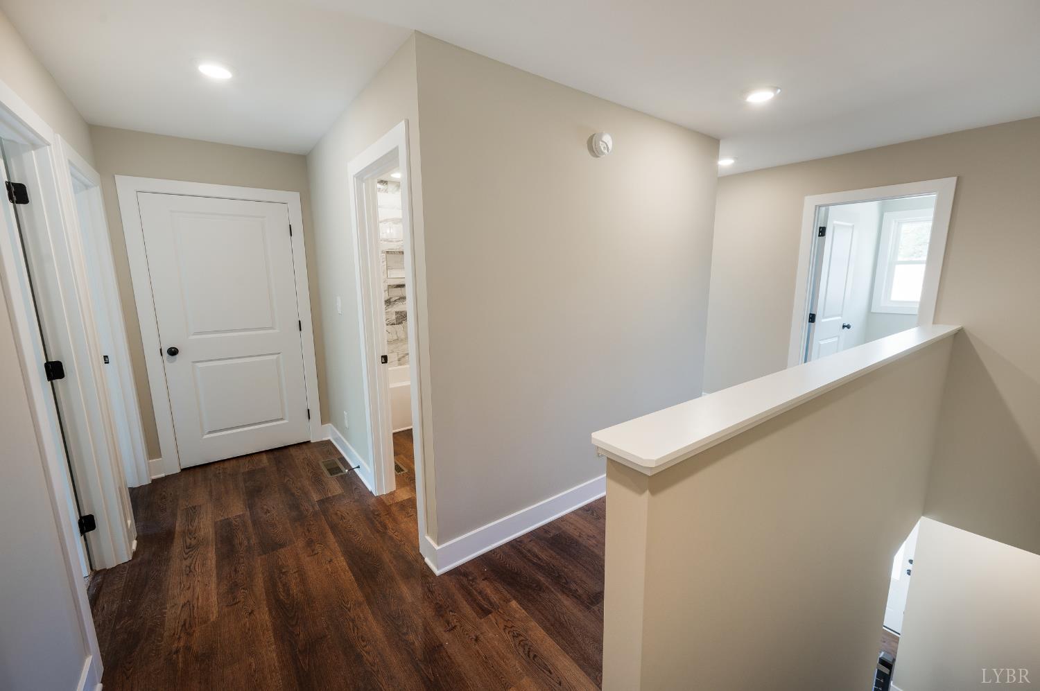57 Luke Court Rustburg, VA 24588 - Photo 31 of 41 a view of hallway with wooden floor