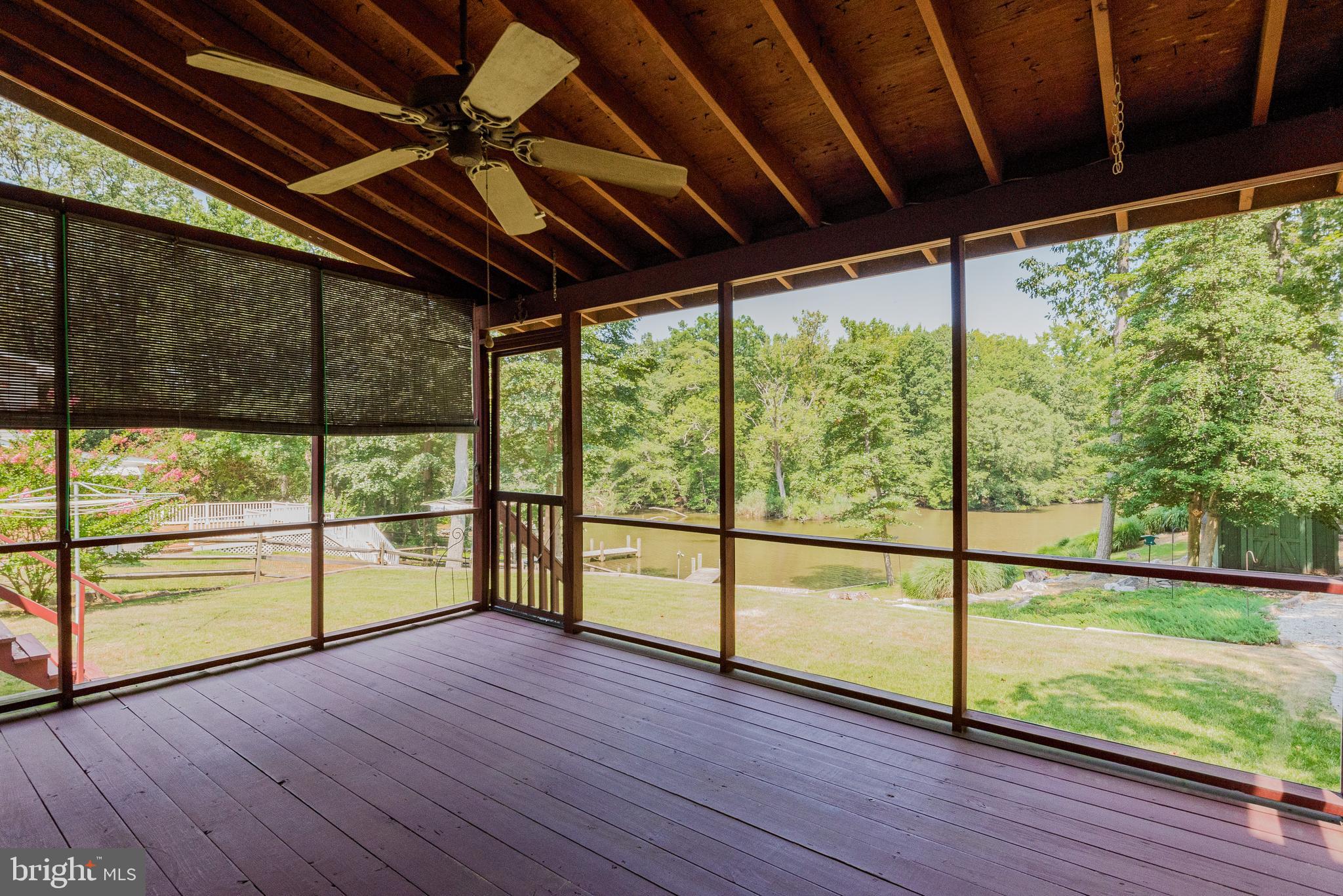 1768 Nanticoke Road Pasadena, MD 21122 - Photo 9 of 39 Screened porch, ceiling fan