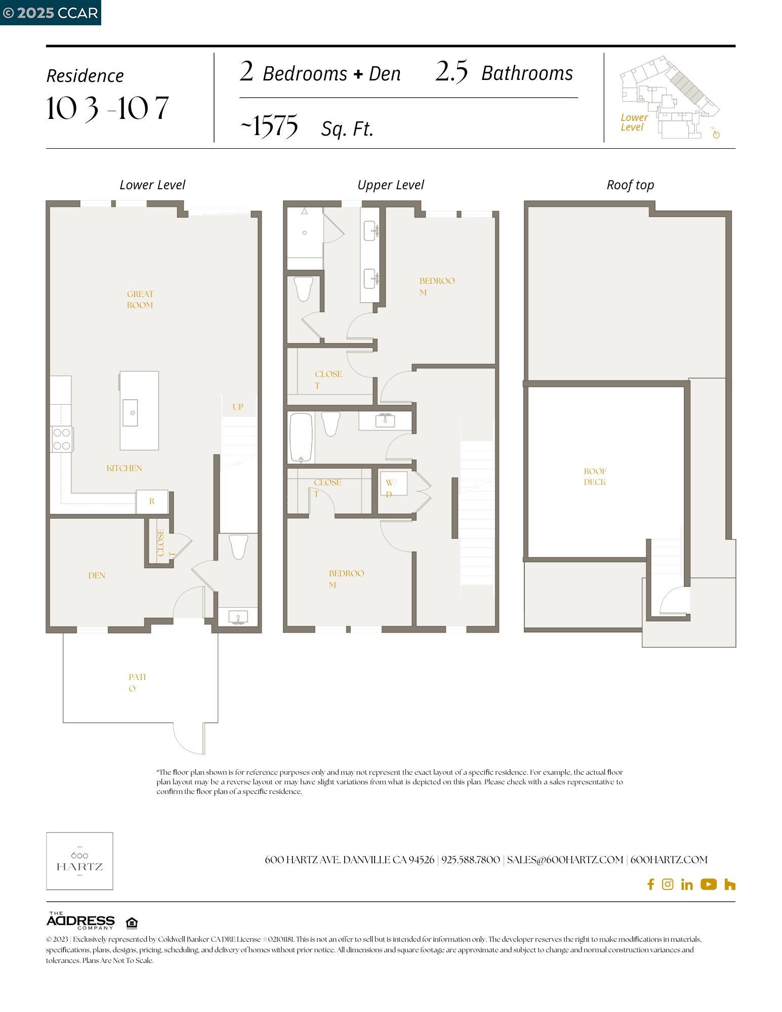 600 Hartz Avenue, Unit 103 Danville, CA 94526 - Photo 34 of 34 unknown