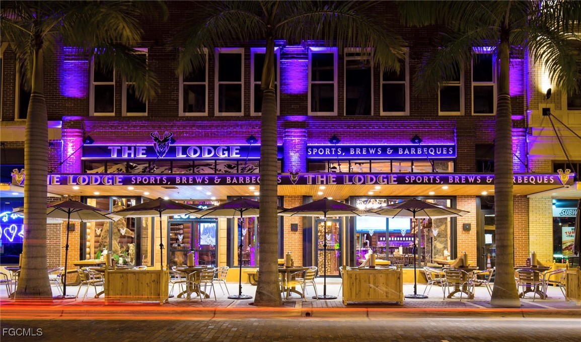 a view of street with shops