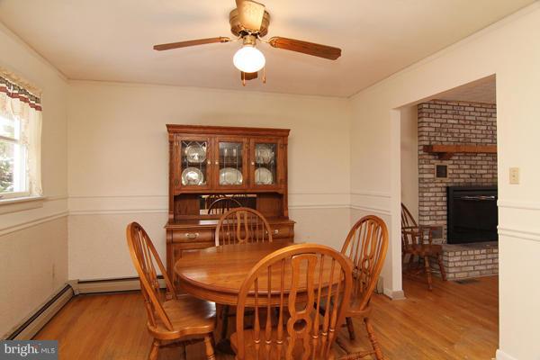 21601 Gunpowder Road Manchester, MD 21102 - Photo 7 of 30 a view of a dining room with furniture window and wooden floor
