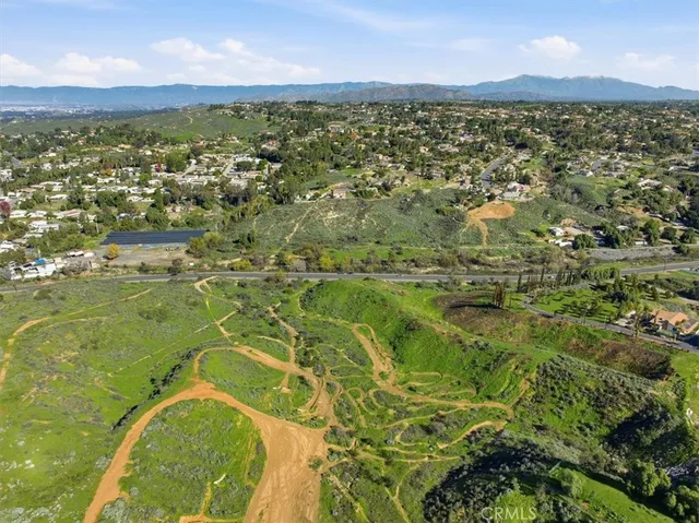 a view of a city with an outdoor space