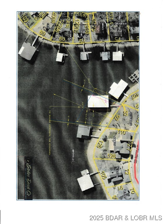 Lot #6 Spyglass Road Camdenton, MO 65020 - Photo 11 of 11 Possible Dock Demensions