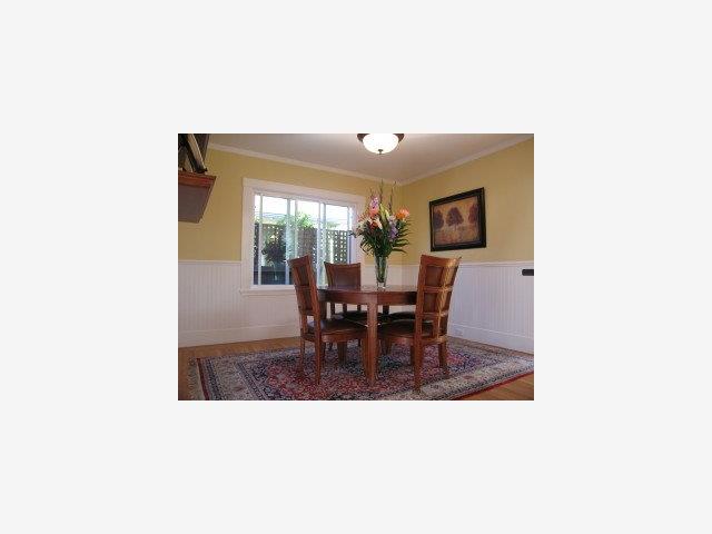 18 Victoria Road Burlingame, CA 94010 - Photo 5 of 9 a upper view of a dining room with furniture and window
