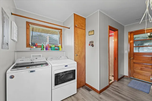 a view of washer and dryer