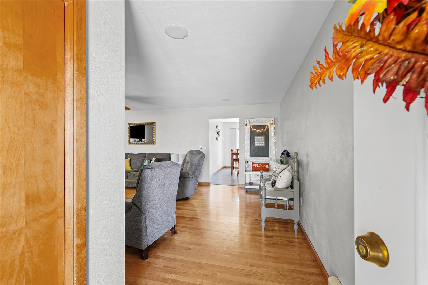 209 West Main Street Royal, IL 61871 - Photo 4 of 32 a living room with furniture and wooden floor