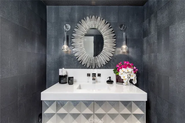 a view of a golf course with a lake