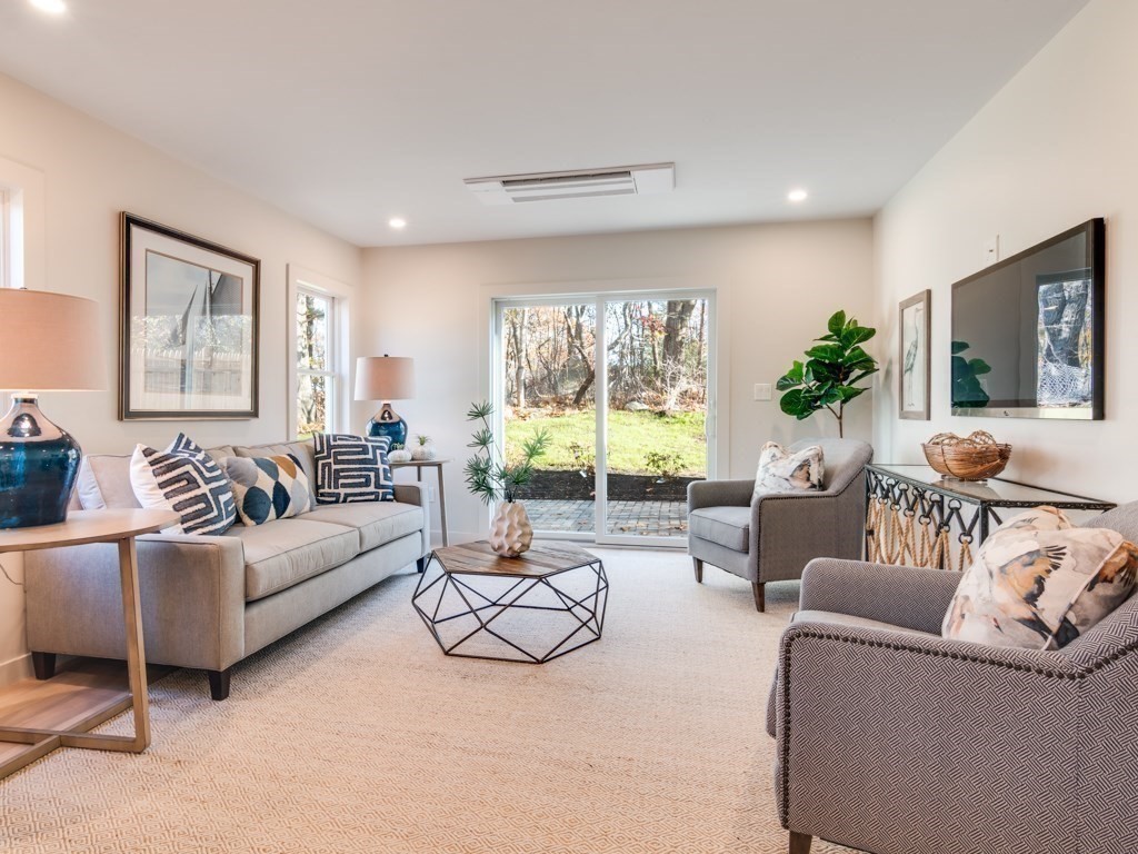 302 Western Avenue, Unit B Gloucester, MA 01930 - Photo 6 of 33 a living room with furniture potted plant and a large window