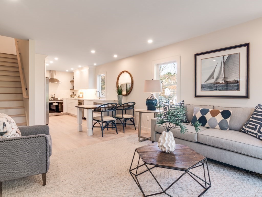 302 Western Avenue, Unit B Gloucester, MA 01930 - Photo 8 of 33 a living room with furniture and a large window