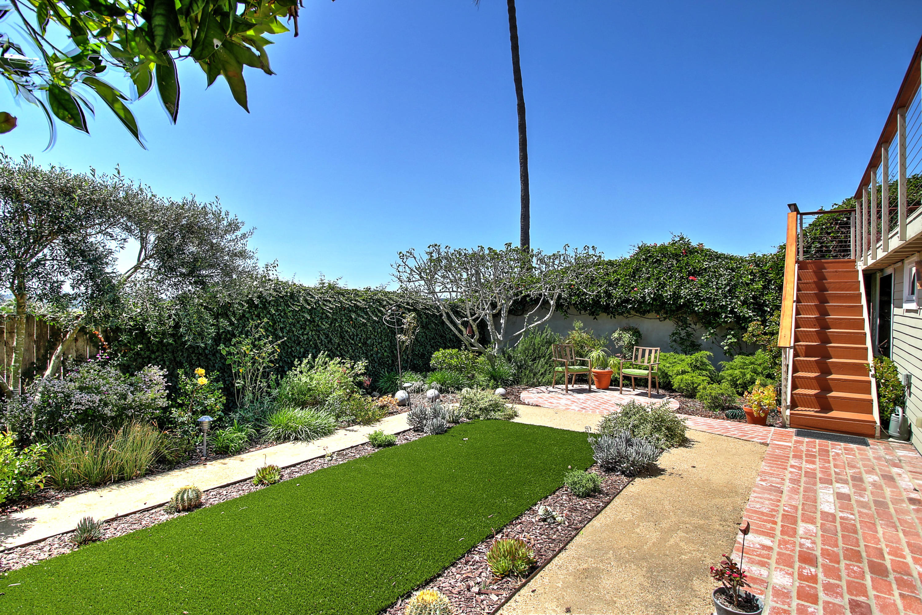 2947 Foothill Road Santa Barbara, CA 93105 - Photo 26 of 34 Back Yard