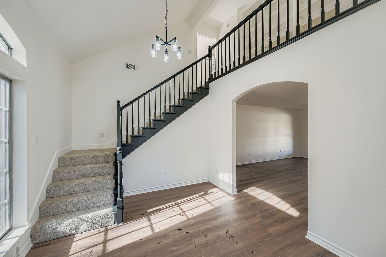 34411 Fulshear Farms Road Fulshear, TX 77441 - Photo 6 of 29 a view of entryway and hall with wooden floor