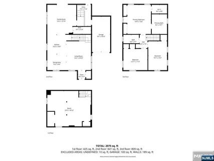 $850,000 | 33 East Lincoln Street, Verona, NJ 07044