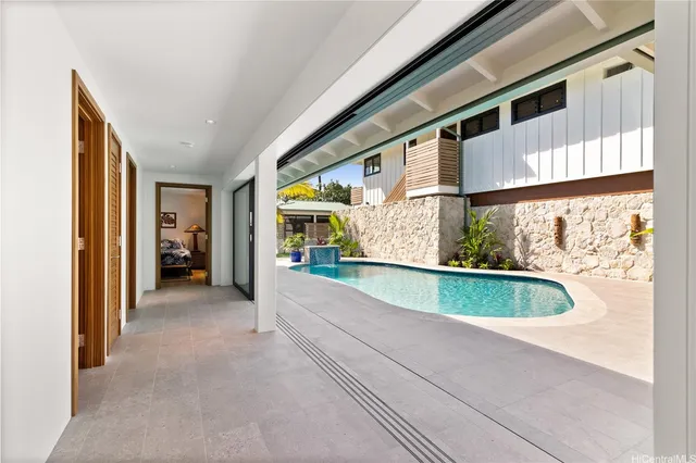 a very nice looking room with a large window