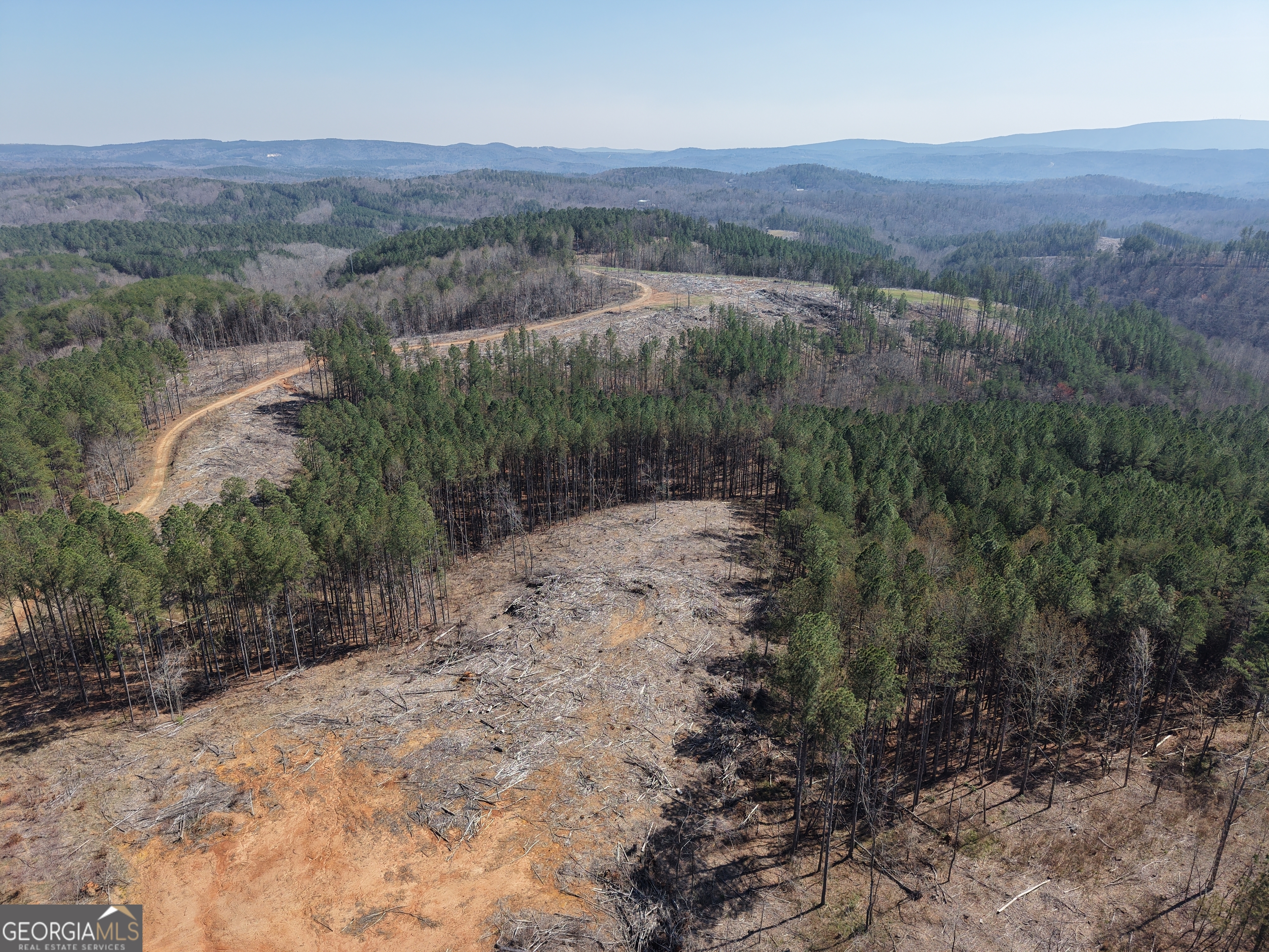 0 Young Loop, Unit 7206 PARCEL A Fairmount, GA 30139 - Photo 28 of 46 an aerial view of mountain with trees in the background