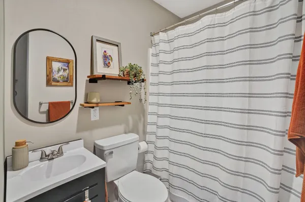 a room with storage and utility