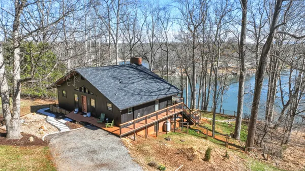 a view of a wooden bridge
