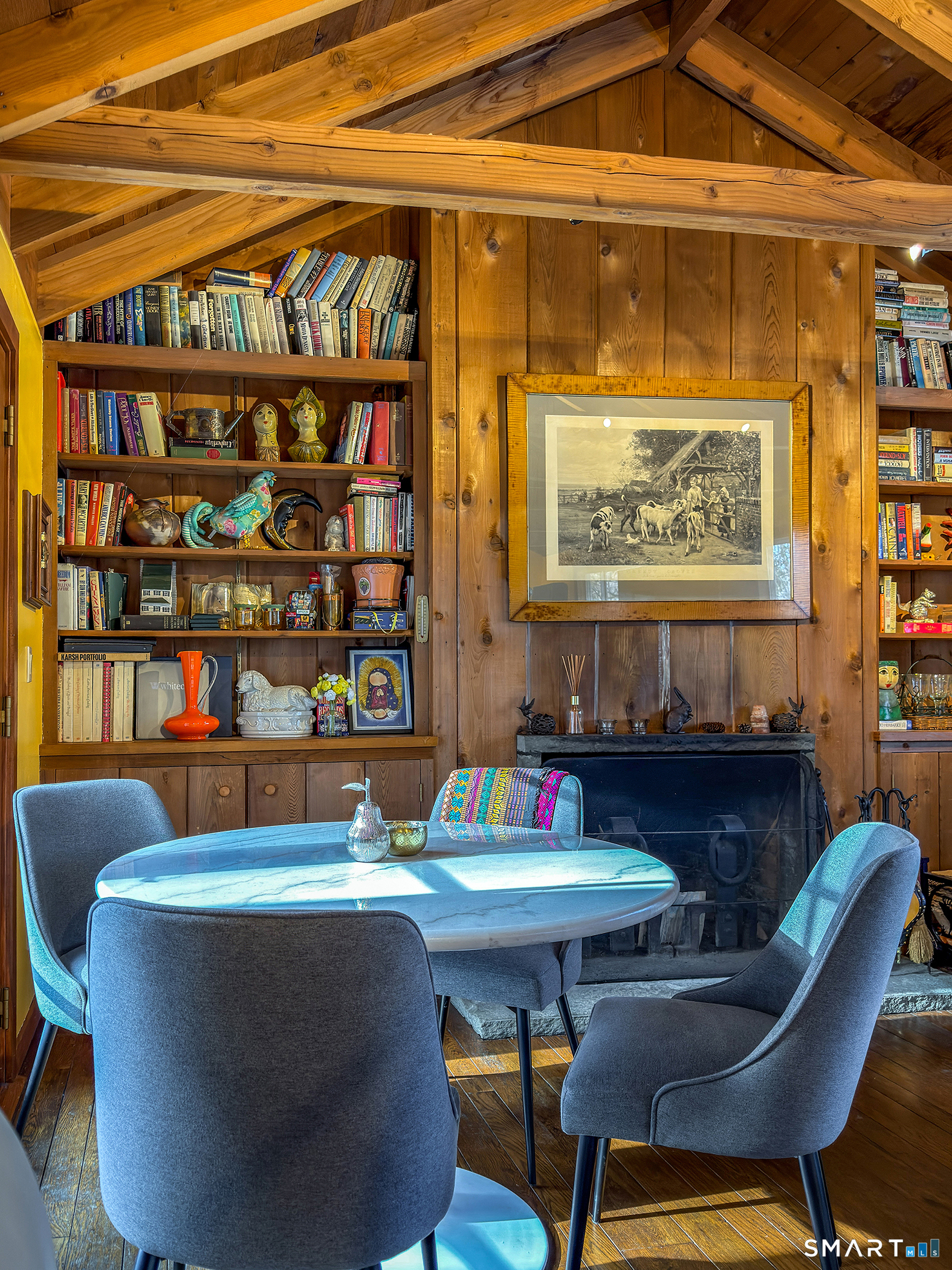 46 Spooner Hill Road Kent, CT 06757 - Photo 27 of 44 a view of a dining room with furniture and rug