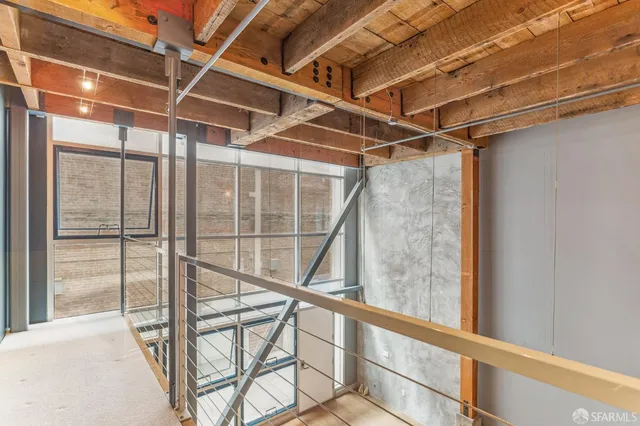 a view of a room with an entryway