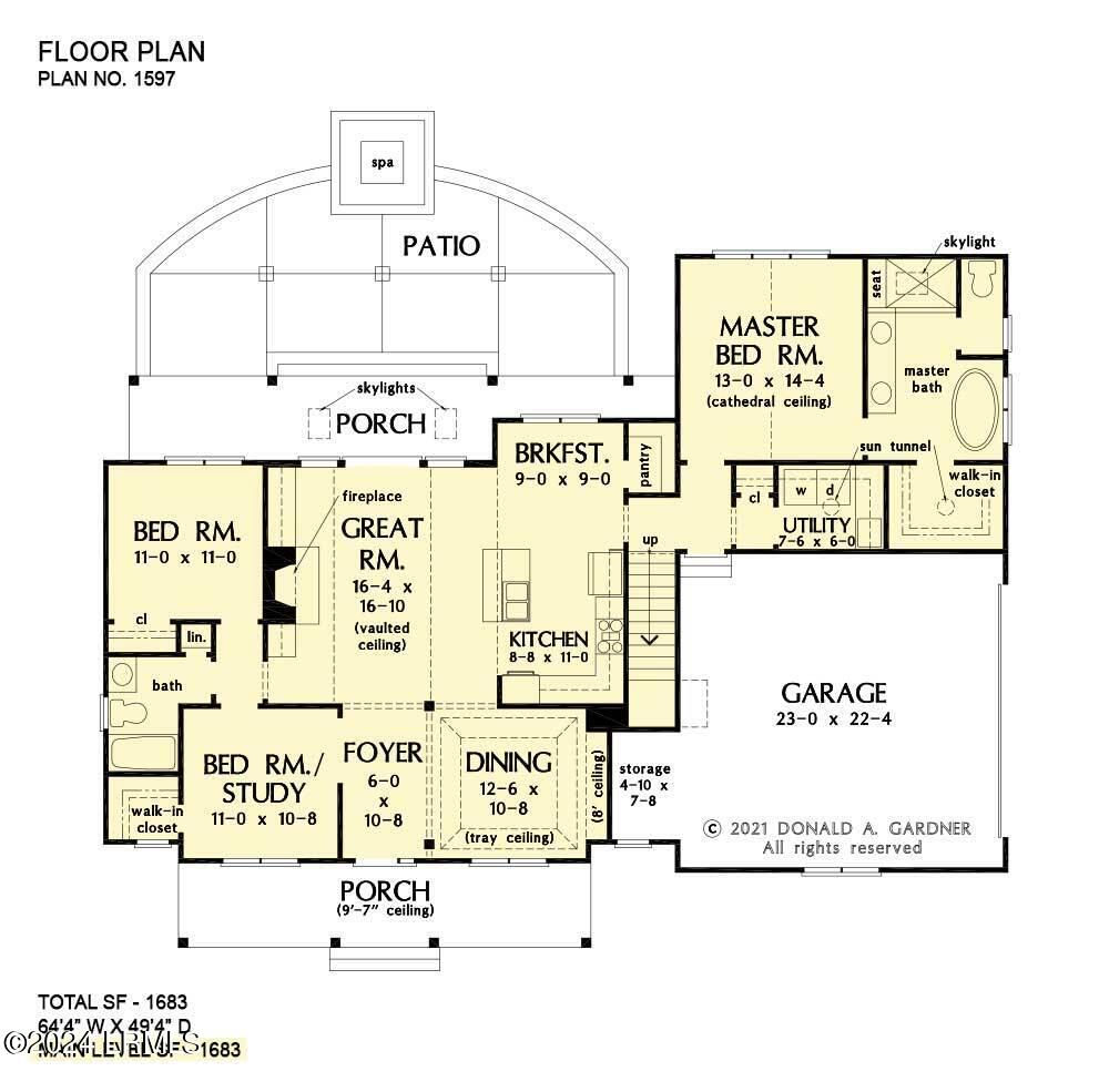 1038 Jonte Lane Manning, SC 29102 - Photo 17 of 18 Floor Plan PAP