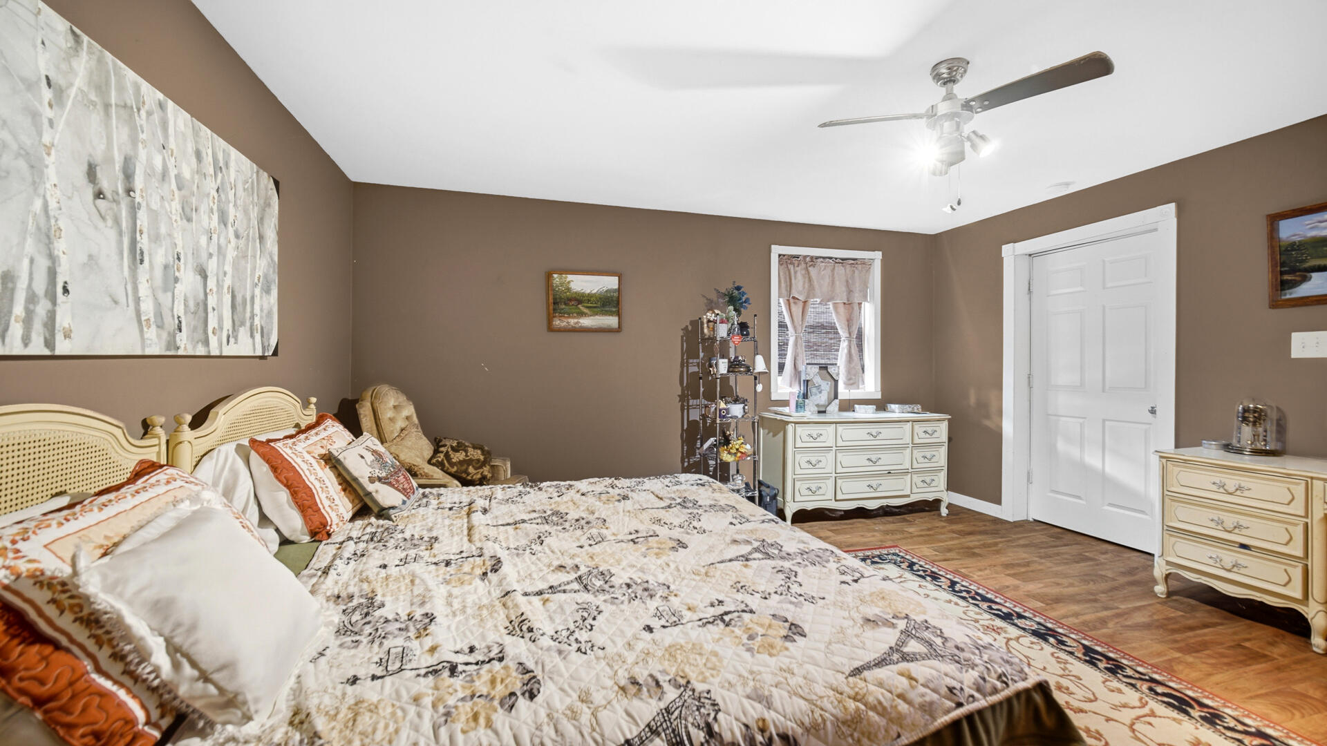 5505 West Schultz Road La Porte, IN 46350 - Photo 27 of 39 a bedroom with a bed and a dresser
