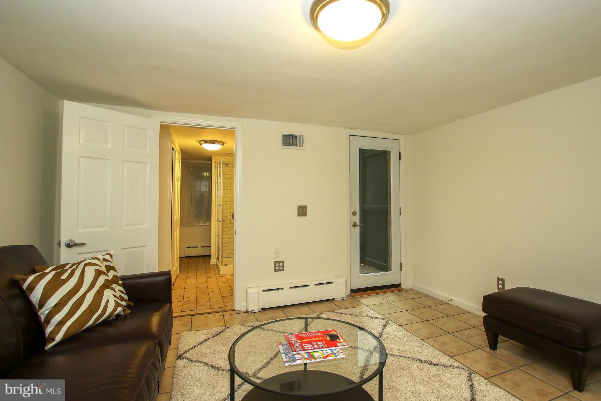 1029 30th Street Northwest Washington, DC 20007 - Photo 19 of 29 Family Room & Entrance to Garden