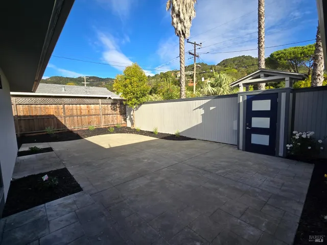 a view of outdoor space and yard