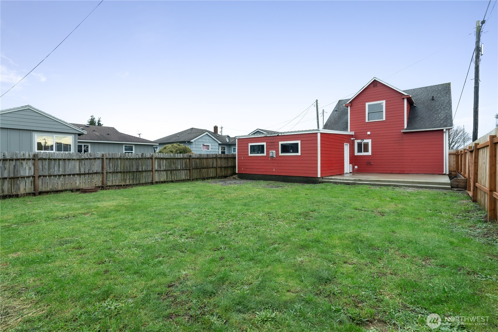 508 30th Street Hoquiam, WA 98550 - Photo 29 of 40 a view of a green field in front of a house