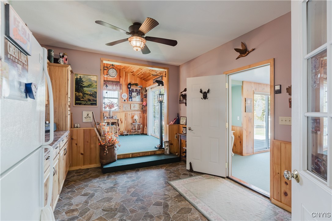 35303 State Rte Cape Cape Vincent, NY 13618 - Photo 30 of 44 West end of the house from Garage area leading to