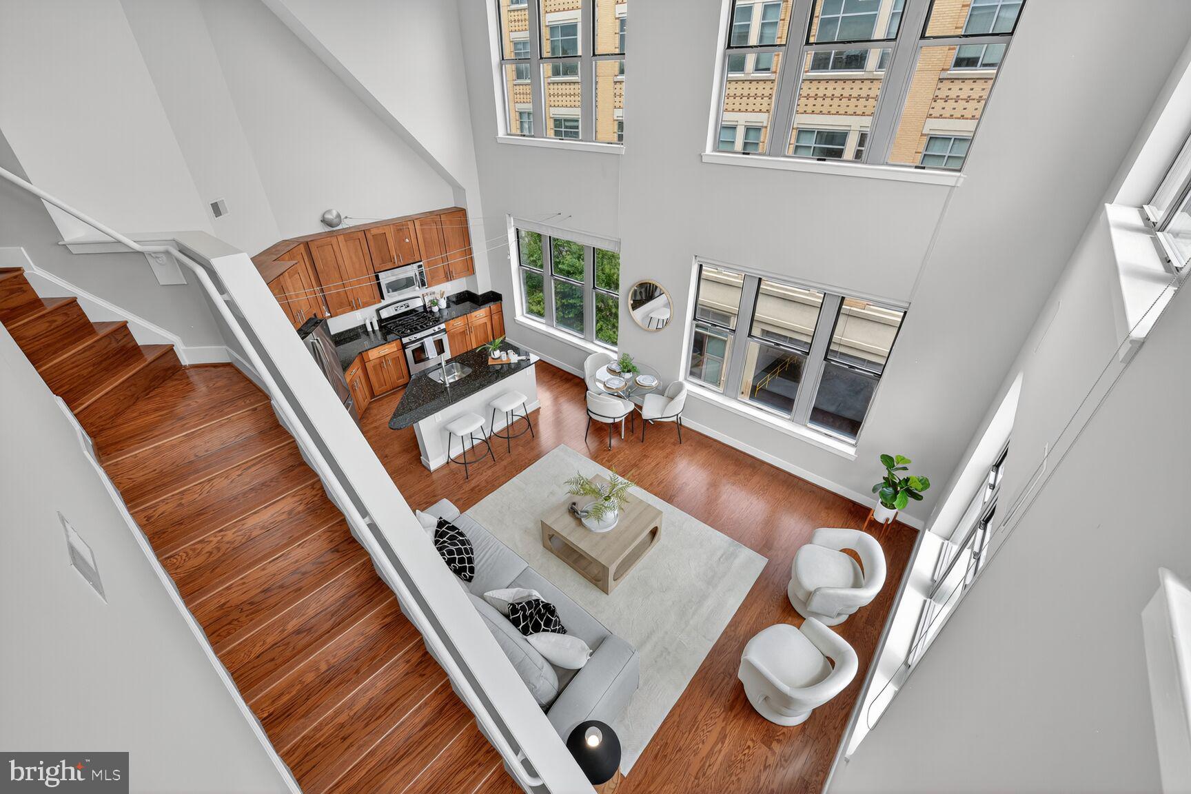 1800 Wilson Boulevard, Unit 449 Arlington, VA 22201 - Photo 61 of 99 Let's Head On Up to the Loft, Shall We?!