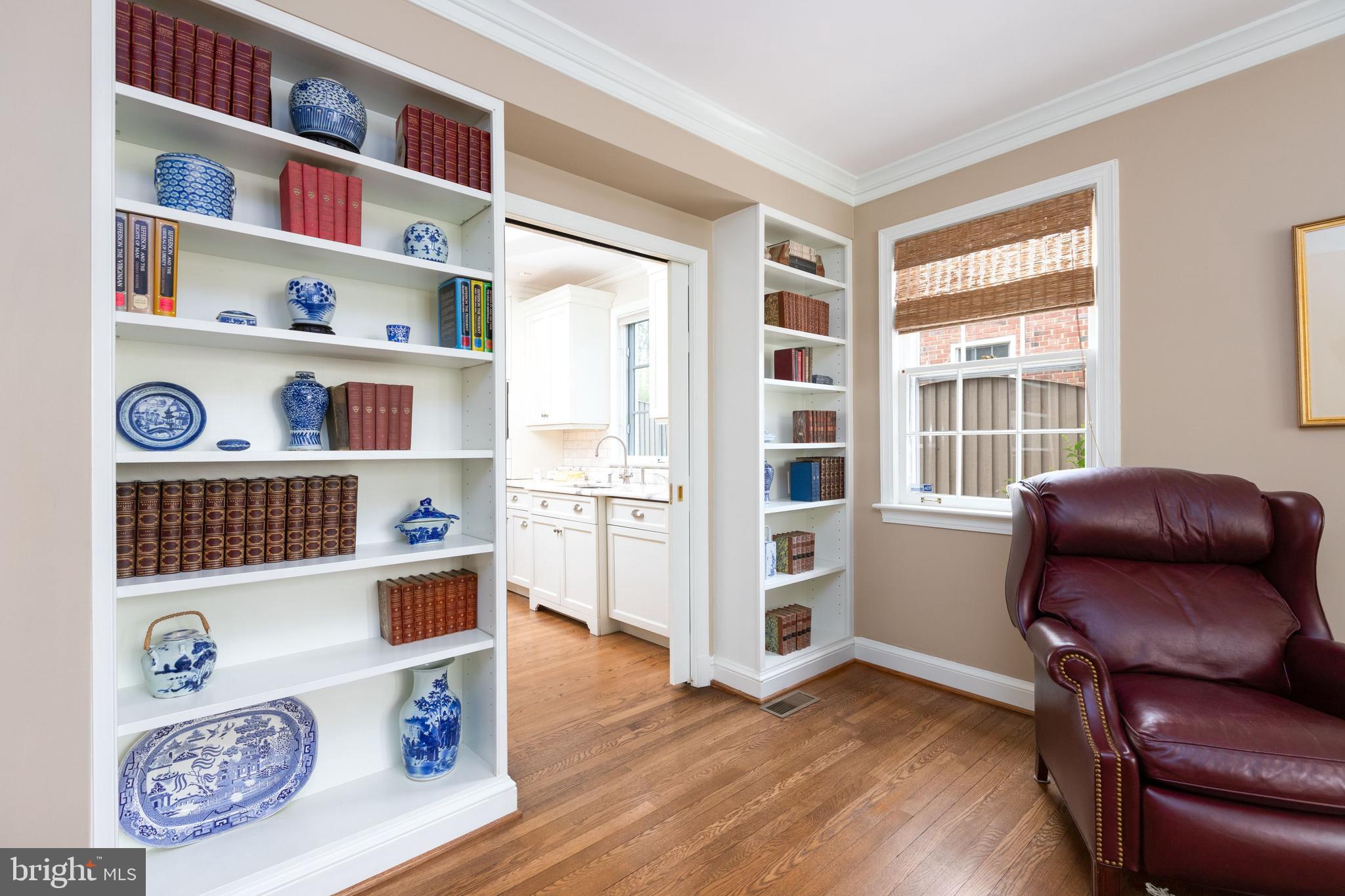 1306 Dale Drive Silver Spring, MD 20910 - Photo 13 of 33 3rd bedroom or library with built-ins