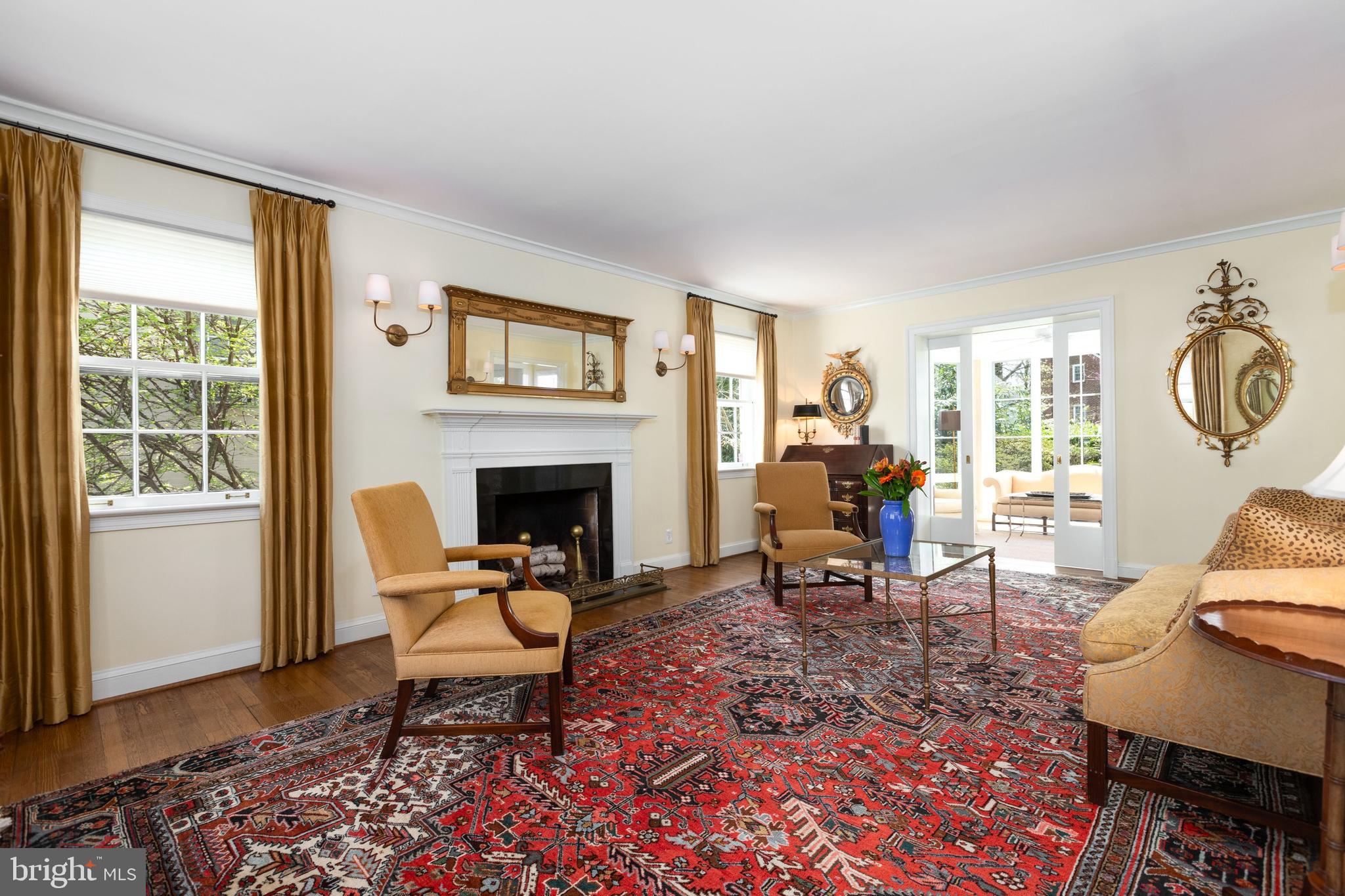 1306 Dale Drive Silver Spring, MD 20910 - Photo 4 of 33 Expansive living room leads to four season room