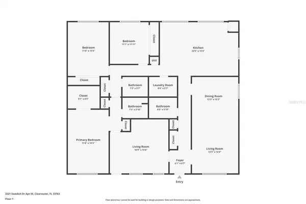 $289,900 | 2221 Swedish Drive, Unit 55, Clearwater, FL 33763