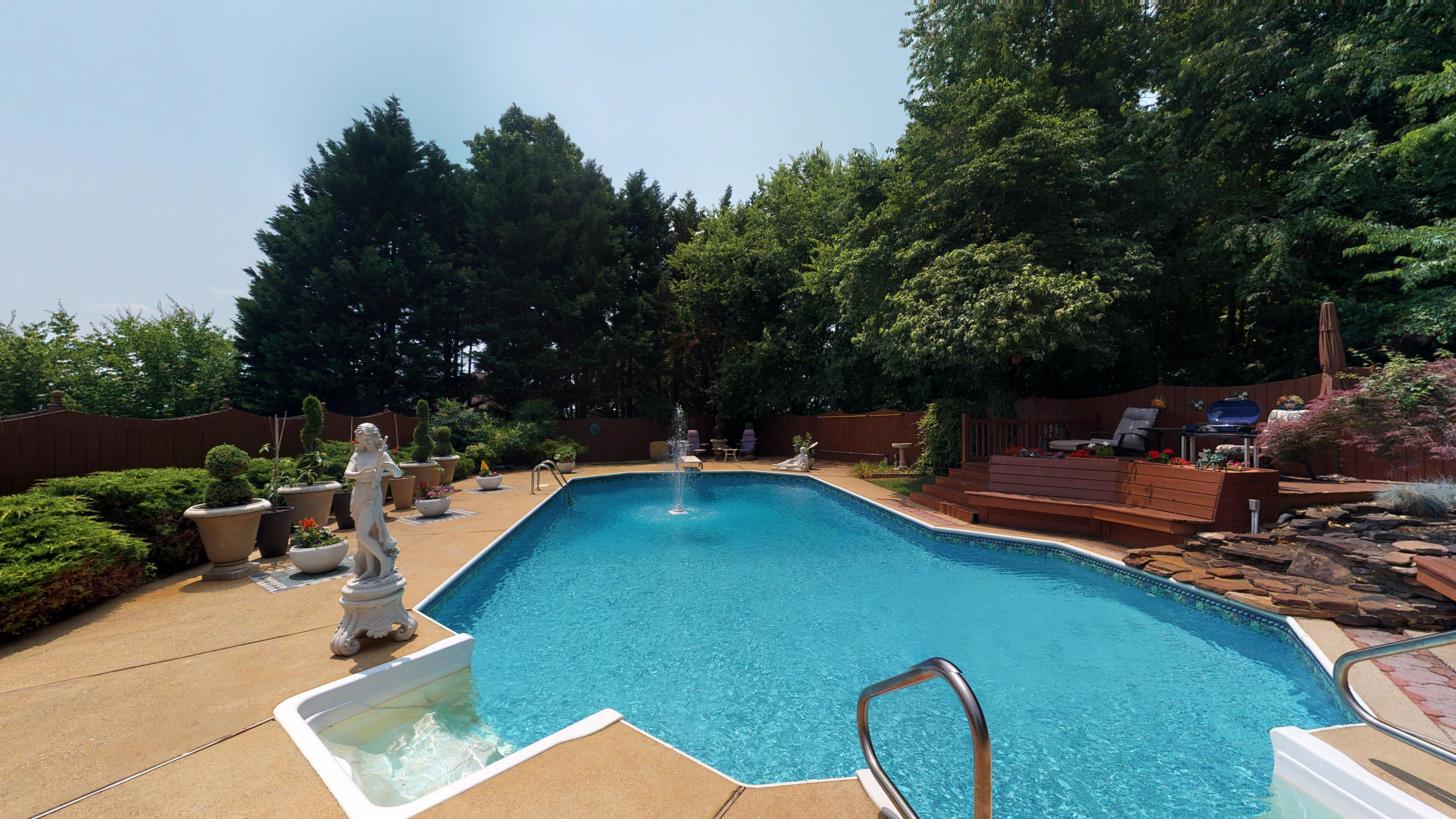 2600 Brown Ridge Lane Hixson, TN 37343 - Photo 2 of 28 Summer fun in the inground pool