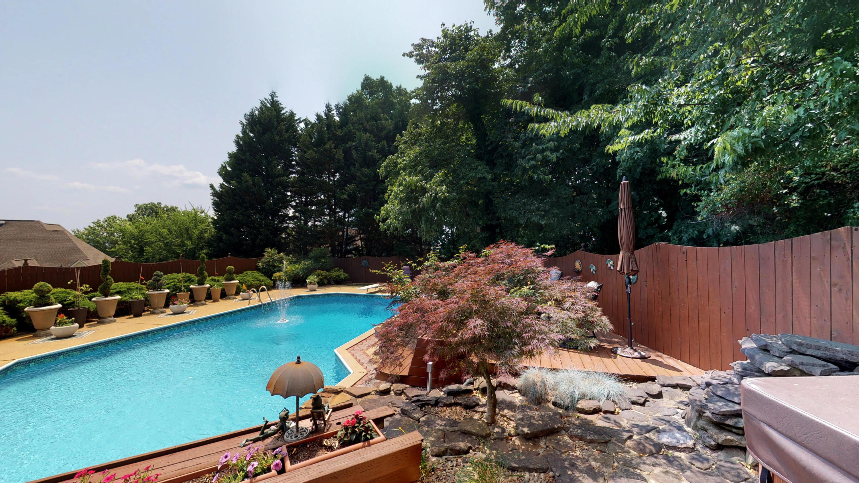 2600 Brown Ridge Lane Hixson, TN 37343 - Photo 3 of 28 Enjoy winter nights in the hot tub
