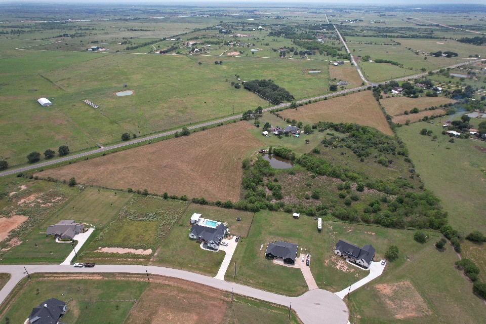 0 FM 2187 Road Sealy, TX 77474 - Photo 6 of 13 an aerial view of a house with a lake view