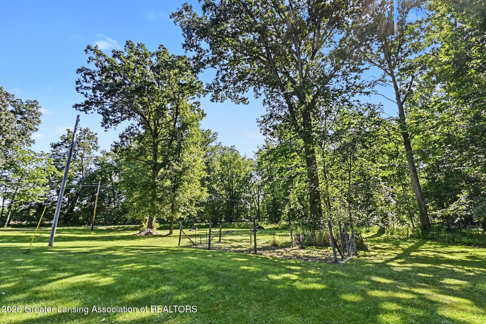 4199 Milner Road Stockbridge, MI 49285 - Photo 27 of 29 Fenced Garden Area