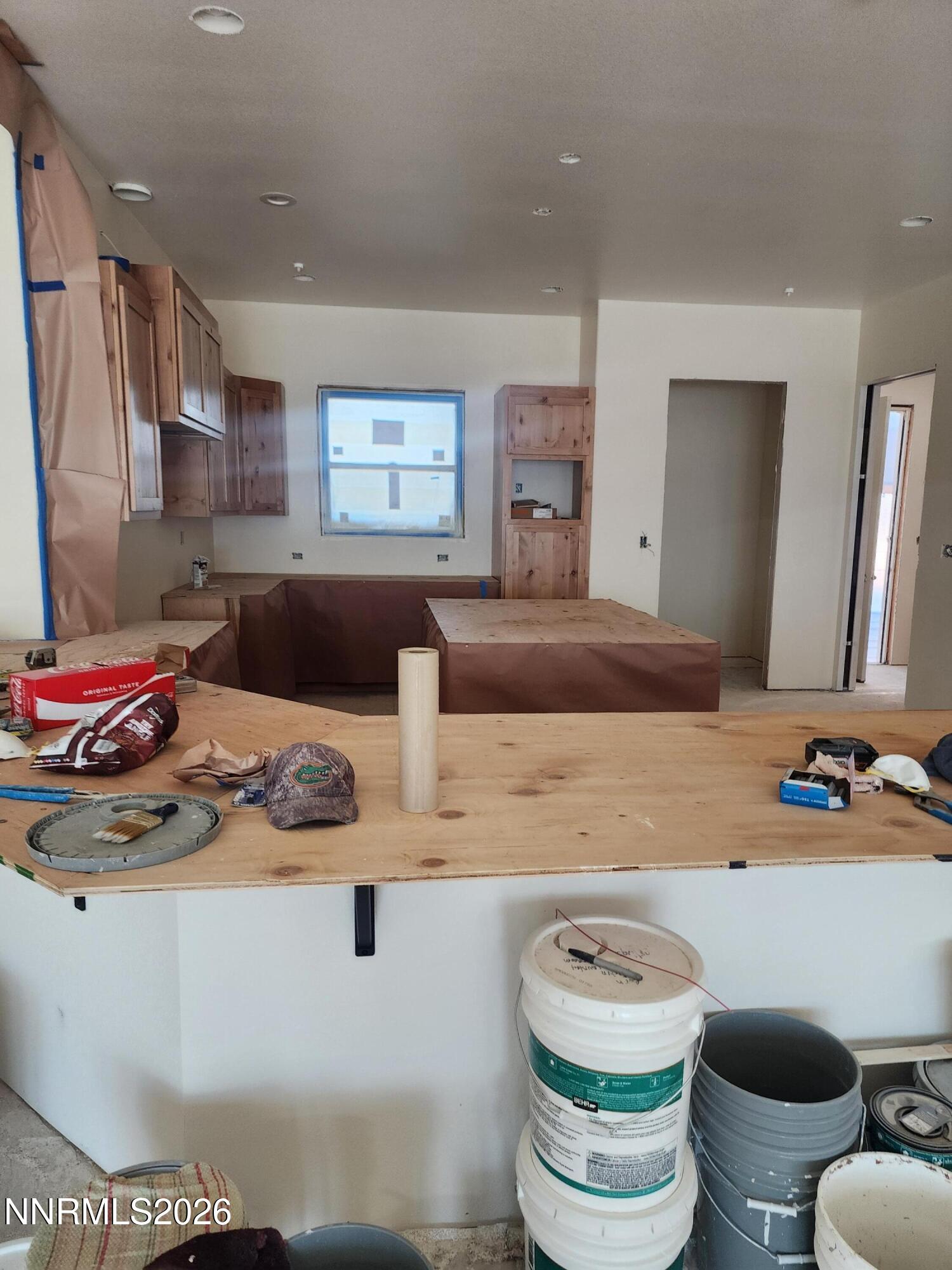 2037 East Valley Road Minden, NV 89423 - Photo 20 of 32 a bathroom with a granite countertop sink and a mirror