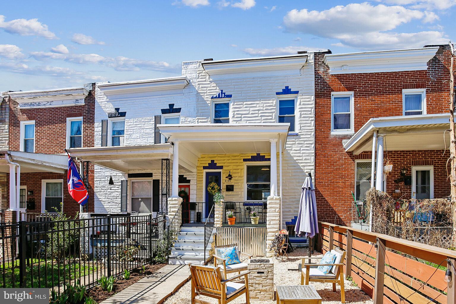 3124 Chestnut Avenue Baltimore, MD 21211 - Photo 25 of 25 Charming row homes with vibrant accents.