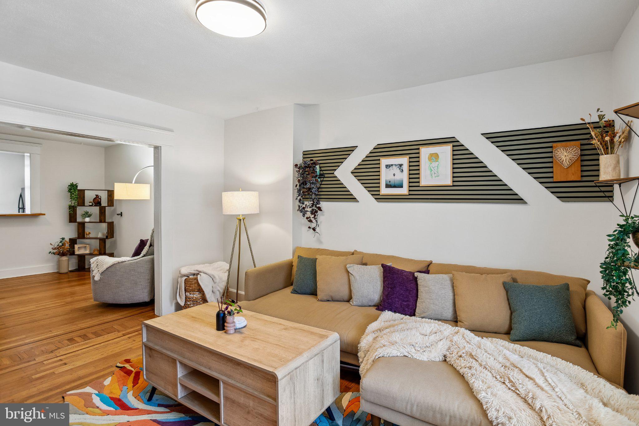 3124 Chestnut Avenue Baltimore, MD 21211 - Photo 5 of 25 Chic living space with vibrant accents.